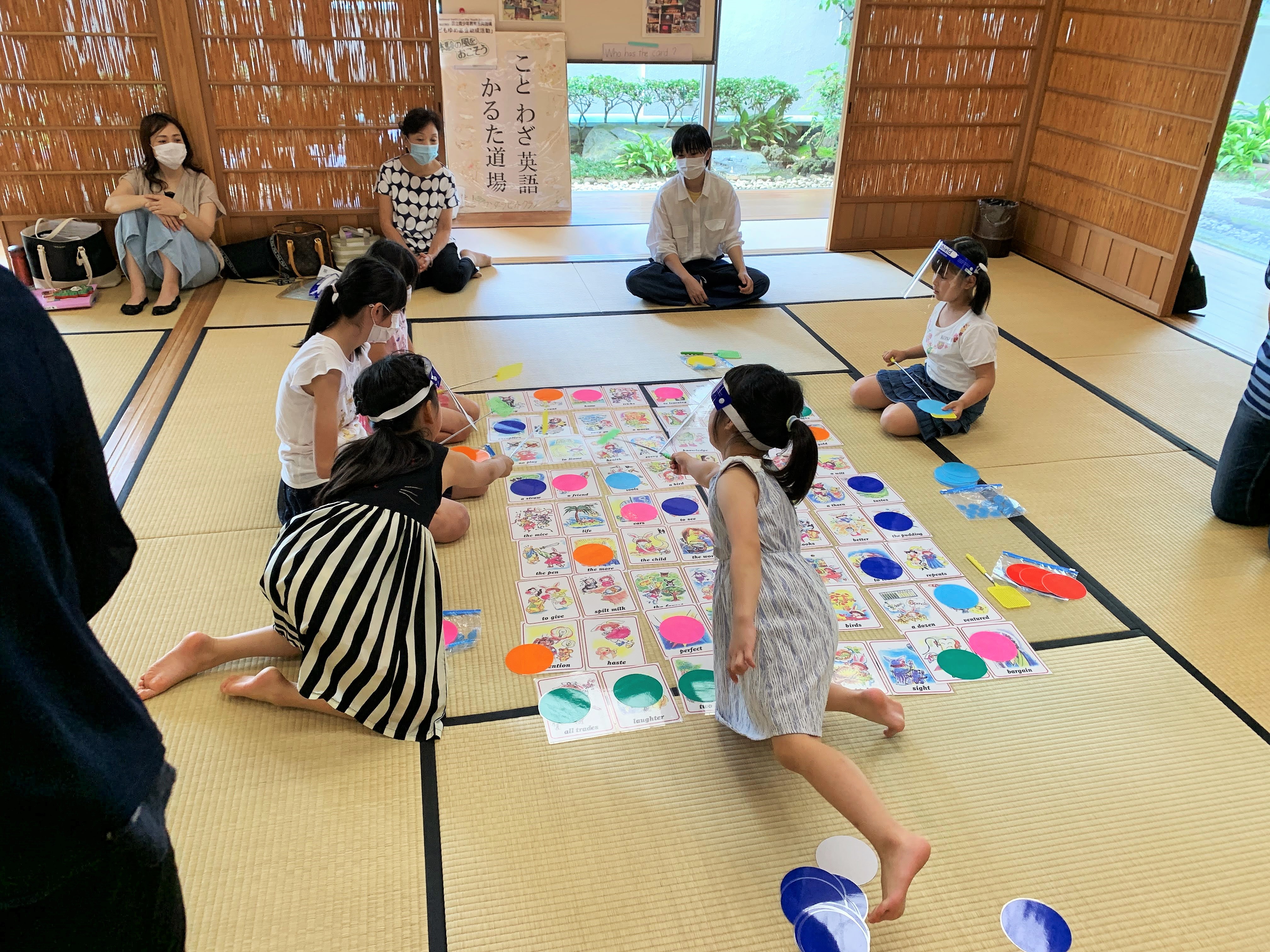 カラーオセロゲームでウォームアップ☆