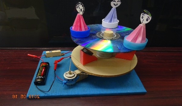 回るコーヒーカップ