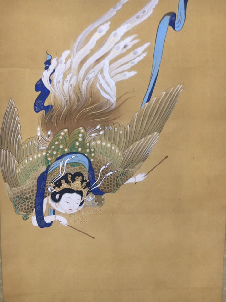 黒田武三郎「羽衣の図」